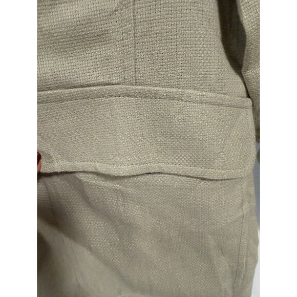 Madewell Breezewoven‎ Larsen Linen Blend Blazer Size XXS - Picture 3 of 8